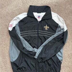 New Orleans Saints NFL Sideline Zip-Up Jacket – Vintage